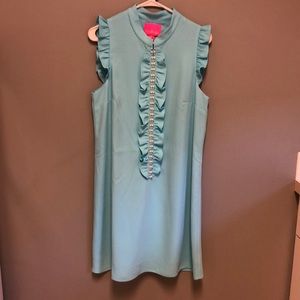 Lilly Pulitzer Aqua Midi Dress